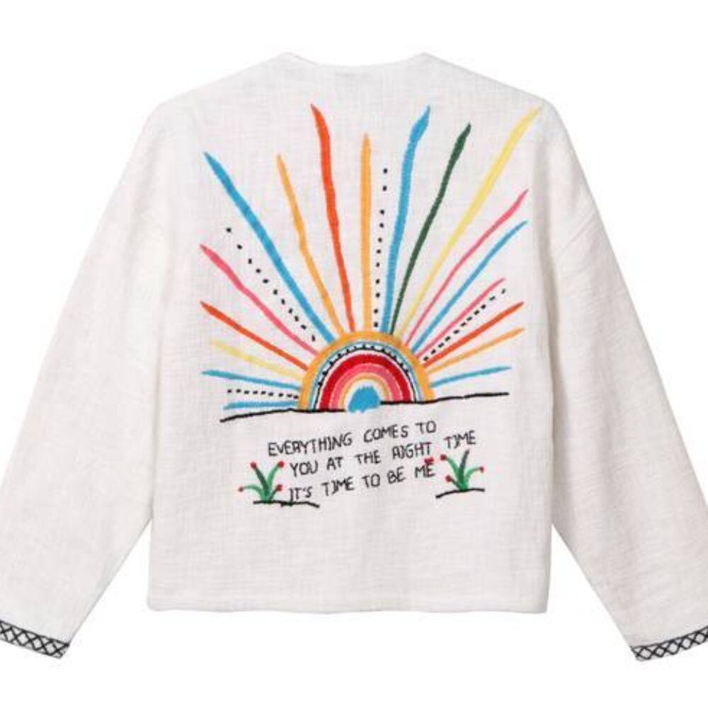 MARGARET COLLARLESS JACKET NWT - image 2